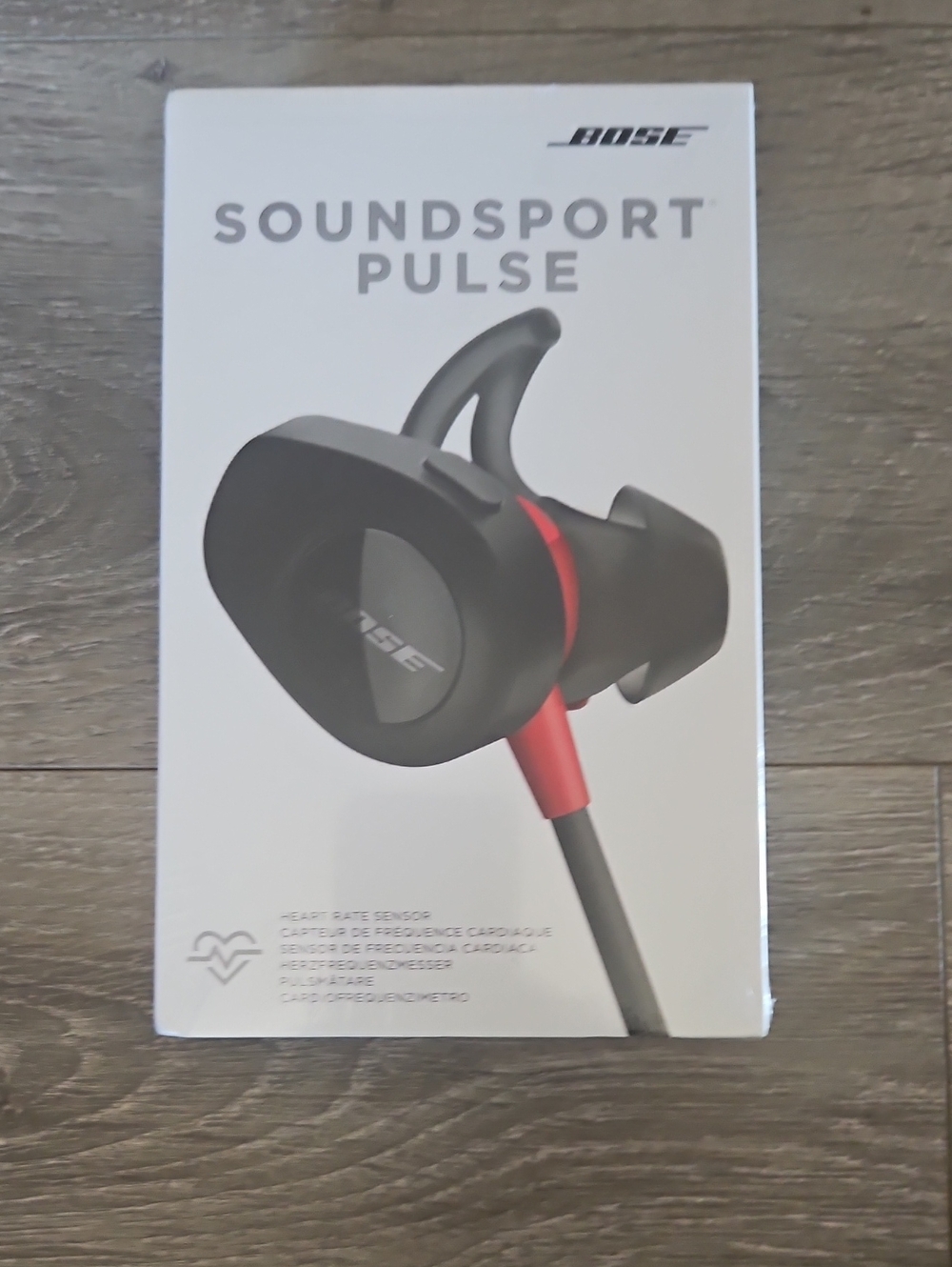 Bose SoundSport Pulse Earbuds - Black with Red